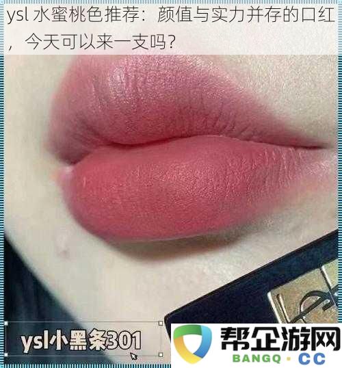 ysl 水蜜桃色口红推荐：高颜值与实力兼备，今天你想试一支吗？