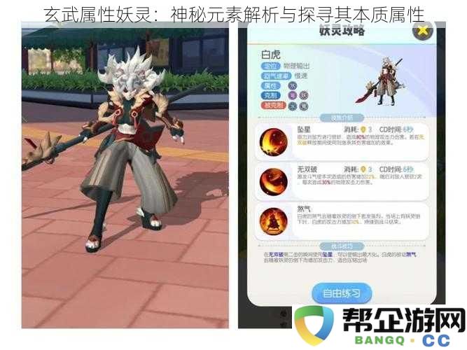 玄武属性妖灵：神秘元素解析与探寻其本质属性