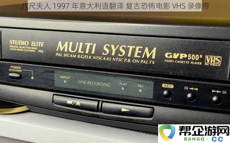 八尺夫人的 1997 年意大利语配音复古恐怖电影 VHS 录像带回顾与分析