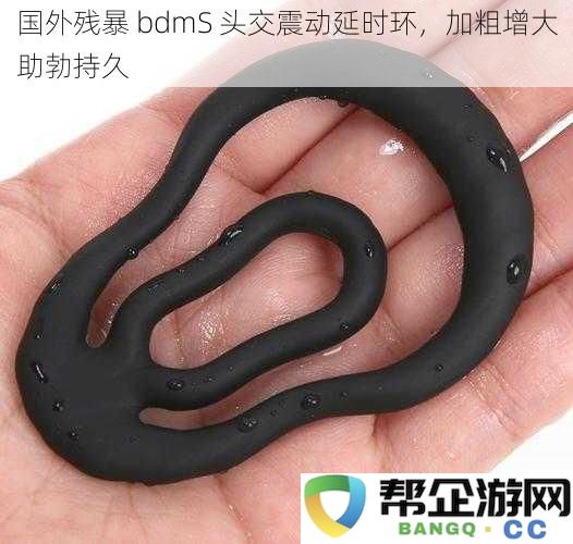 进口高强度 bdmS 按摩震动延时环，增大加粗助勃持久效果显著