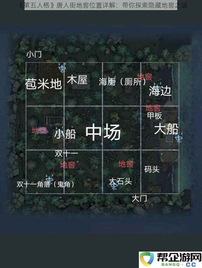 《第五人格》唐人街地窖位置详解：带你探索隐藏地窖之谜