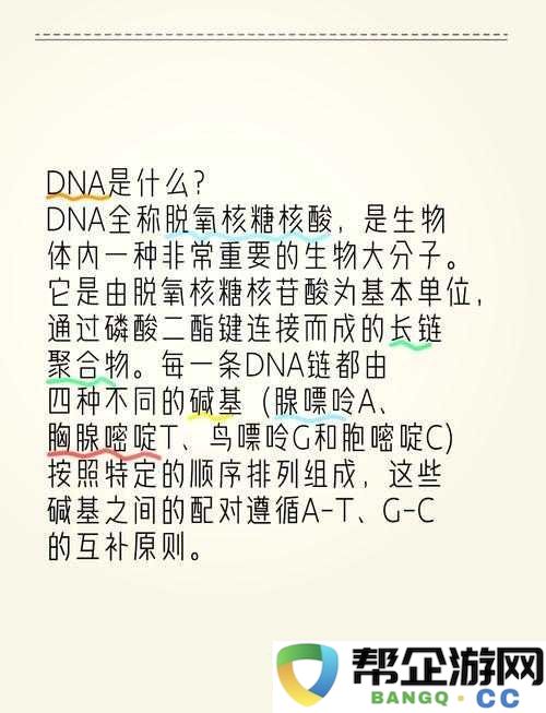 人与-dna-的-dna-免费：探索其背后的奥秘与意义以及对人类的影响