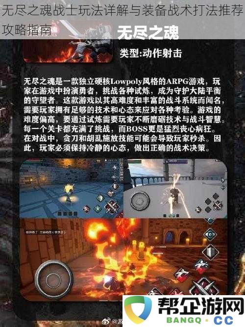 无尽之魂战士战术指导与装备搭配详解攻略分享