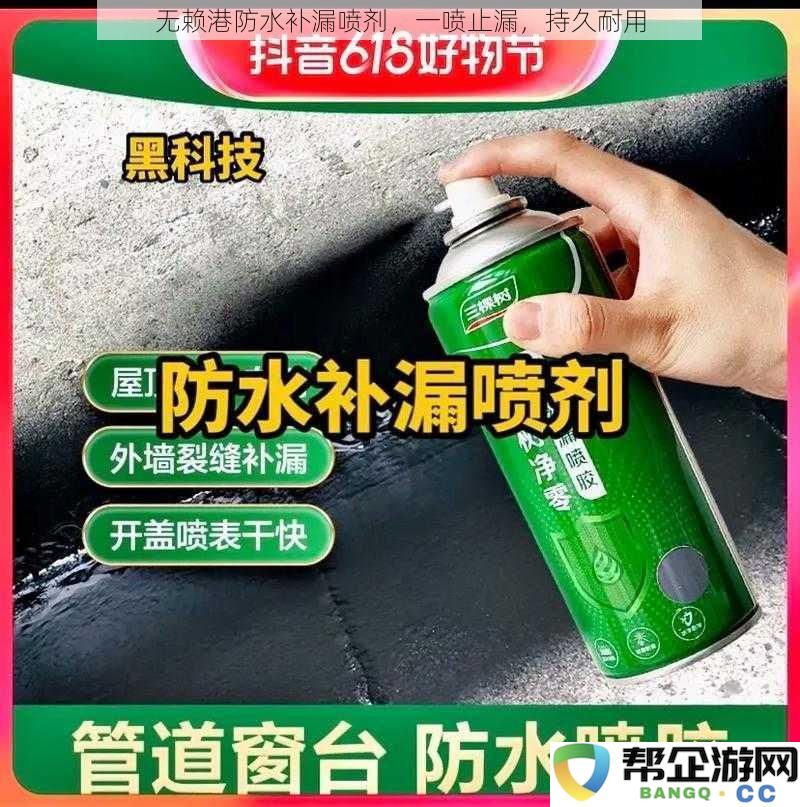 无懈可击的防水补漏喷剂，一喷即止漏，效果持久耐用