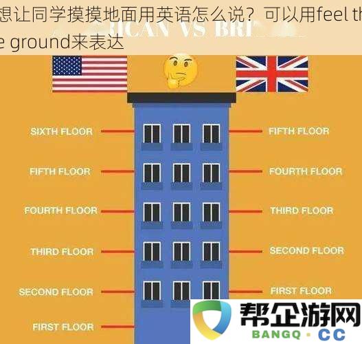 想让同学摸摸地面用英语怎么说？可以用feel the ground来表达